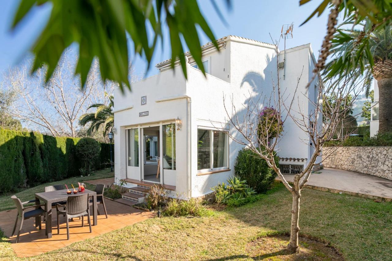 Hola From Helios Vila Muntanya la Sella Exterior foto